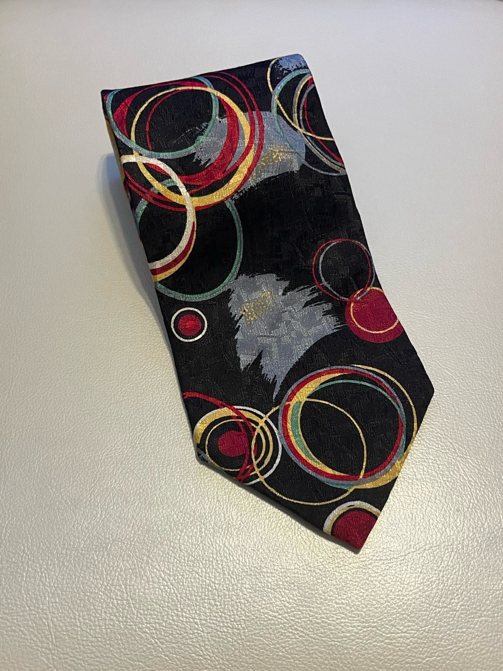 Vintage Secours 100% Silk Tie Handmade in Italy